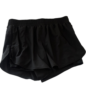 Avia Black Women's Athletic Shorts with Elastic Waist